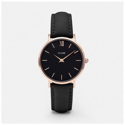 Orologio Minuit Rose Gold Black / black Cl30022
