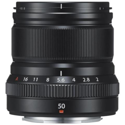 XF 50mm F2.0 R WR MILC / SRL Telephoto lens Nero características