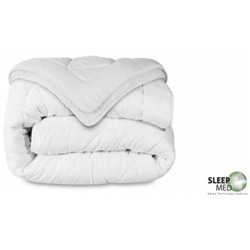 Piumone Bianco 4 Stagioni | Trapunta Per Letto Singolo E Matrimoniale | 2 Trapuntini Unibili Con Bottoni A Pressione | Piumino In Microfibra Anallergico E Lavabile (200 x 220 cm) características