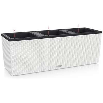 Fioriera Trio Cottage 30 Bianco 100x32xh34 Cm