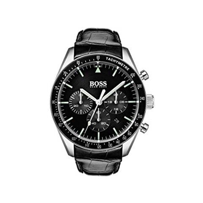 Watch Orologio Cronografo Quarzo Uomo con Cinturino in Pelle 1513625