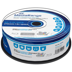 MR510 BD-R DL 50GB 25pezzo (i) disco vergine Blu-Ray en oferta
