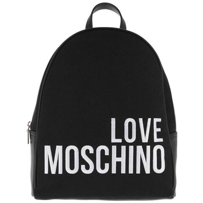 Zaino Donna Canvas Backpack Con Logo Nero Jc4114Pp17Lo0000
