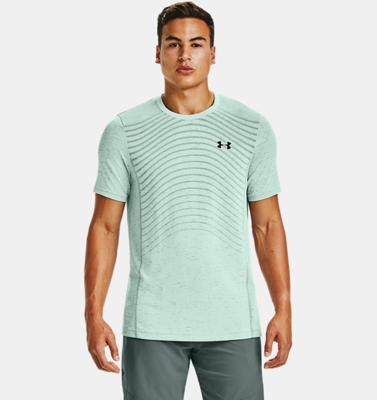 Maglia a manica corta UA Seamless Wave da uomo