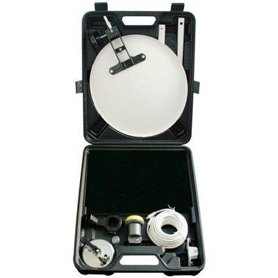 Il Kit Portatile È Lideale Per Camper, Roulottes, Camion, Barche, Cioè Per Tutte Le Persone In Viaggio Che Non Si Vogliono Negare Il Piacere Di Ricevere La Tv Satellitare Digitale