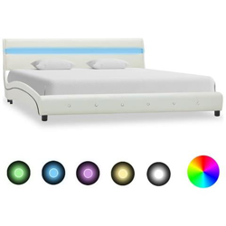 Giroletto Con Led Bianco In Similpelle 180x200 Cm precio