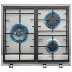 Piano Cottura EX 60 1 3G AI AL a Gas 3 Fouchi Gas da 58 cm Colore Acciaio Inox precio