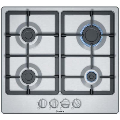 Piano Cottura PGP6B5B90 a Gas 4 Fuochi Gas Colore Inox
