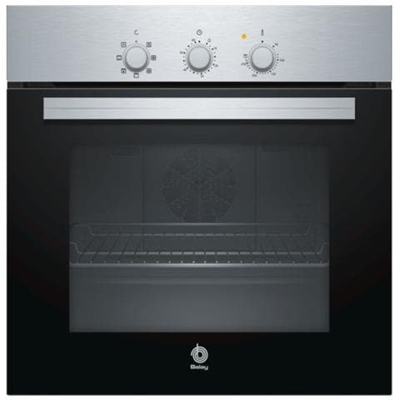 Forno Elettrico da Incasso Steel Design 3HB2010X0 Capacità 66 L Multifunzione Ventilato Potenza 3300 W Colore Acciaio Inossidabile