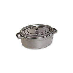 Cocotte in Ghisa con Coperchio Diametro 31 cm Capacità 5.5 lt Colore Grigio - Linea La Cocotte en oferta