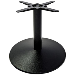 Base Per Tavolo A Cupola In Ghisa Nera - Grande - Altezza Tavolo - 450 Mm características