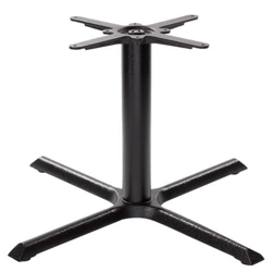 Base Tavolo Cruciforme Nera - Grande - Altezza Tavolo - 480 Mm en oferta