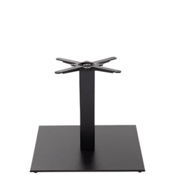 Base Tavolo Quadrata In Ghisa Nera - Extra Large - Altezza Tavolo - 480 Mm precio