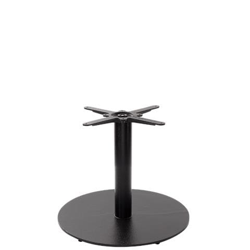 Base Per Tavolo Rotonda In Ghisa Nera - Grande - Altezza Tavolo - 480 Mm precio