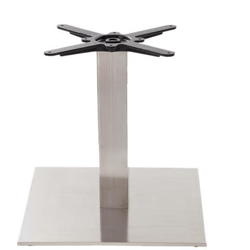 Base Per Tavolo Quadrata In Acciaio / Acciaio - Grande - Altezza Tavolo - 480 Mm precio