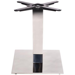 Base Per Tavolo Quadrata Cromata - Piccola - Altezza Tavolo - 450 Mm características