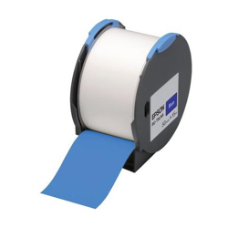 Nastro Plastico in Poliolefina Autoadesivo per Etichettatrice Modello RC-T1BNA Formato 10 cm x 15 m Nero su Transparente en oferta