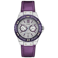 W0775L6 - Orologio da polso Donna, Pelle, colore: Viola en oferta