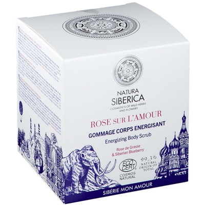 NATURA SIBERICA Amour Rose Energizing Body Scrub