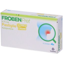 Mylan FROBEN Pret Miele Limone 8,75 mg en oferta