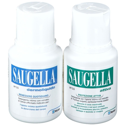 SAUGELLA Dermoliquido + SAUGELLA Attiva