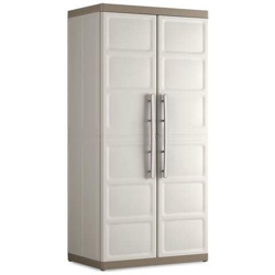 Armadio Xl Alto In Resina 2 Ante E 4 Ripiani Cm 89x54x182 Kis Excellence precio