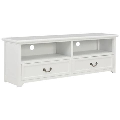 Mobile Porta Tv Bianco 120x40x30 Cm In Legno