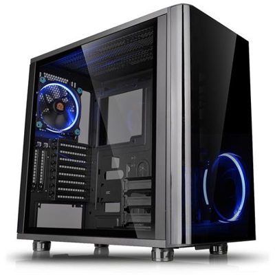 Case View 31Tempered Glass Edition Middle Tower ATX / Micro-ATX / Mini-ITX 2 Porte USB 3.0 (Finestrato)