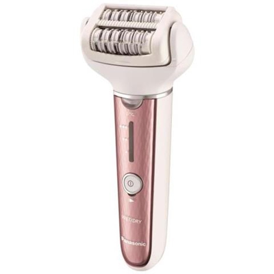 Epilatore ES-DEL8A 6 in 1, per donna, Wet & Dry, per ascelle e zona bikini, cura dei piedi, epilazione e rasatura, colore rosa