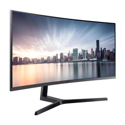 Monitor 34'' LCD VA LC34H890WGUXEN Curvo 3440 x 1440 Pixel WQHD Tempo di Risposta 4 ms