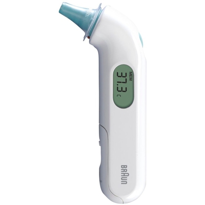 ThermoScan 3 Termometro digitale Bianco Orecchio, Termometro febbre