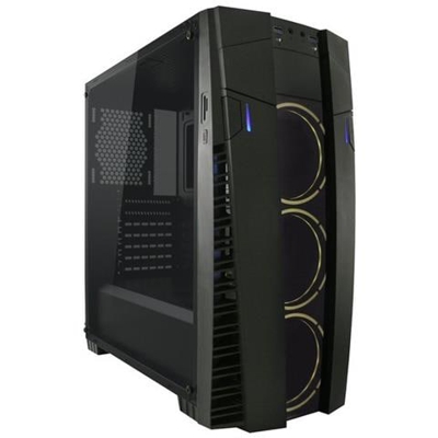 Case LC 992B Midi Tower ATX / Micro-ATX / Mini-ITX 2 Porte USB 3.0 Colore Nero