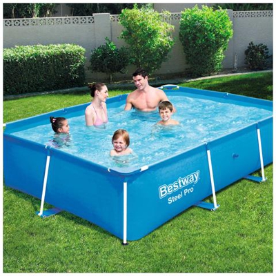 Piscina Steel Pro Con Telaio In Acciaio 259x170x61 Cm 56403