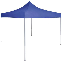 Gazebo Professionale Pieghevole 2x2 M In Acciaio Blu características