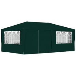 Gazebo Professionale Con Pareti 4x6 M Verde 90 G / m² características