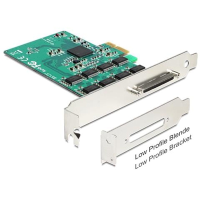 89336, PCIe, Seriale, RS-232, Nero, Verde, Argento, Windows 7 Home Basic, Windows 7 Home Basic x64, Windows 7 Home Premium, Windows 7 Home Premium x64, , -30 - 75 °C