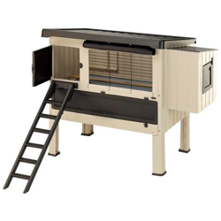 Pollaio Happy Farm 120 In Plastica Beige 57320000 en oferta