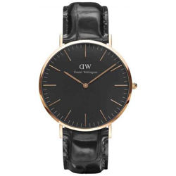 Classic Black Reading 40mm Nero Gold Dw00100129 en oferta
