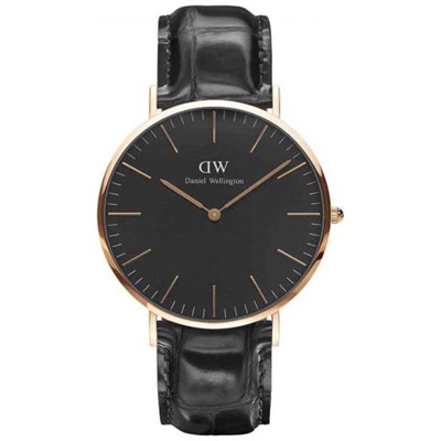 Classic Black Reading 40mm Nero Gold Dw00100129