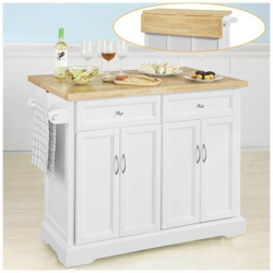 Credenza Legno Carrello Cucina Piano Lavoro Cucina Piano In Legno Di Hevea È Allungabile Fkw71-wn características