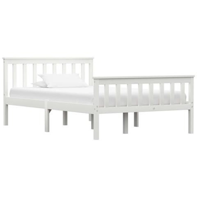 Giroletto Bianco In Legno Massello Di Pino 120x200 Cm