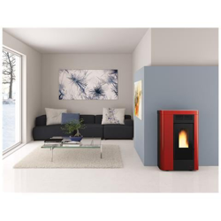 La Stufa Pellet Kw 8,8 Annabella Canaliz. bordeau precio