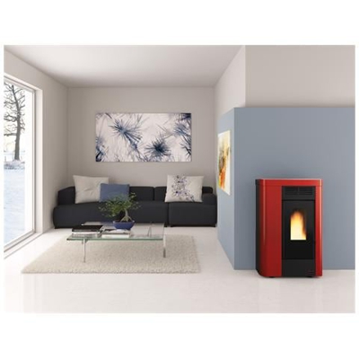 La Stufa Pellet Kw 8,8 Annabella Canaliz. bordeau