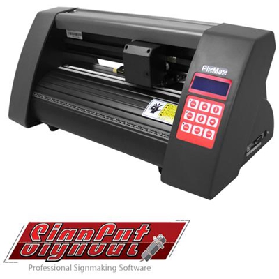 Plotter Per Taglio Vinile Compatto 52cm Con Software Signcut Pro