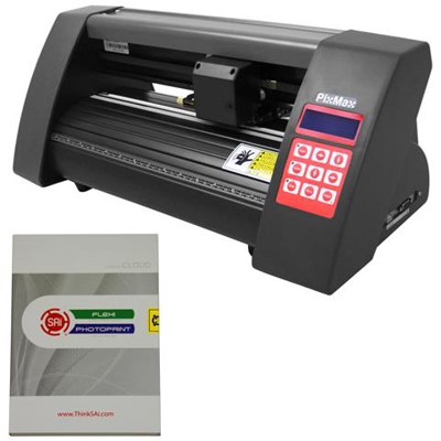 Plotter Per Taglio Vinile Compatto 52cm Con Software Flexi Starter