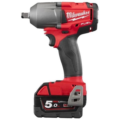 Avvitatore Ad Impulsi Milwaukee M18 Fmtiwf12-502x - 2 Batterie 18v 5.0ah - 1 Caricabatterie M12-18fc 4933459185