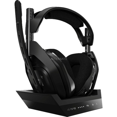 A50 Cuffia Padiglione auricolare Nero, Cuffia da gioco