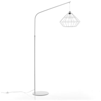 Lampada Da Terra Diamond White