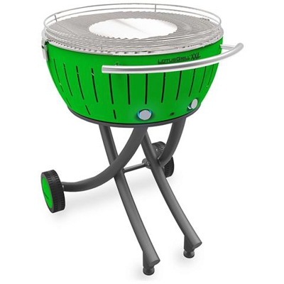Barbecue Xxl Con Ruote - Verde