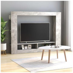 Mobile Tv Grigio Calcestruzzo 152x22x113 Cm In Truciolato características